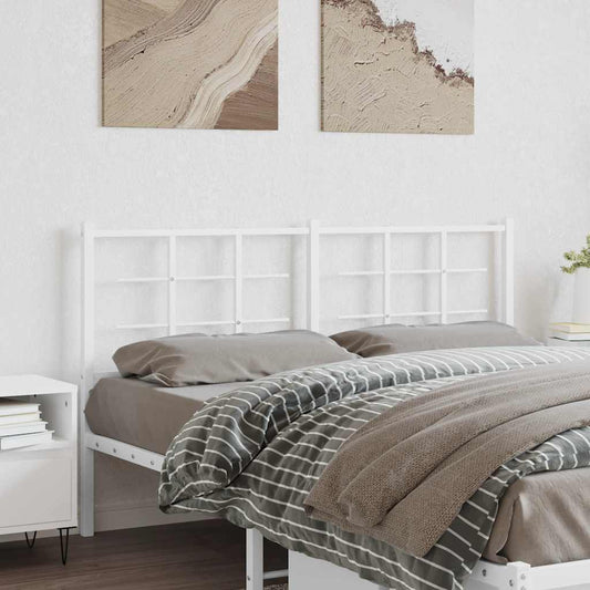 Metal Replace Headboard White 150 cm