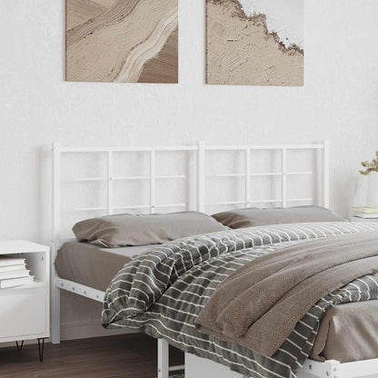 Metal Replace Headboard White 160 cm