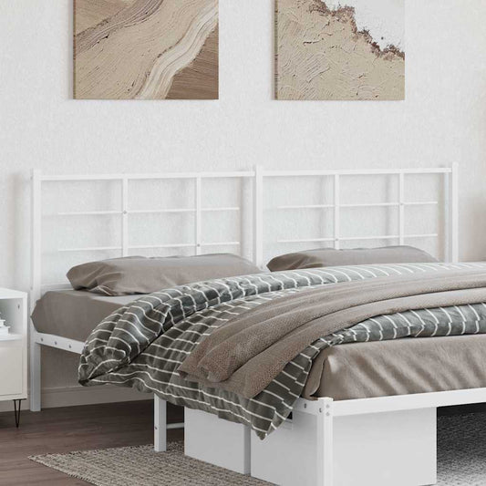 Metal Replace Headboard White 200 cm