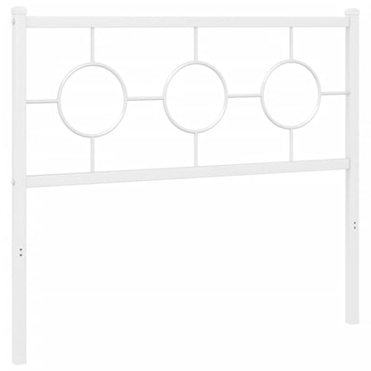 Metal Replace Headboard White 100 cm