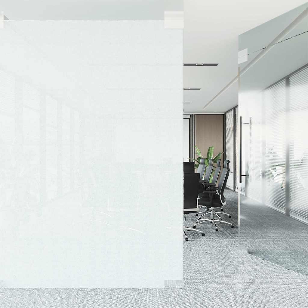 Window Film Static Frosted White 45x1000 cm PVC