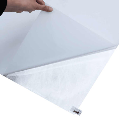 Window Film Static Frosted White 45x1000 cm PVC