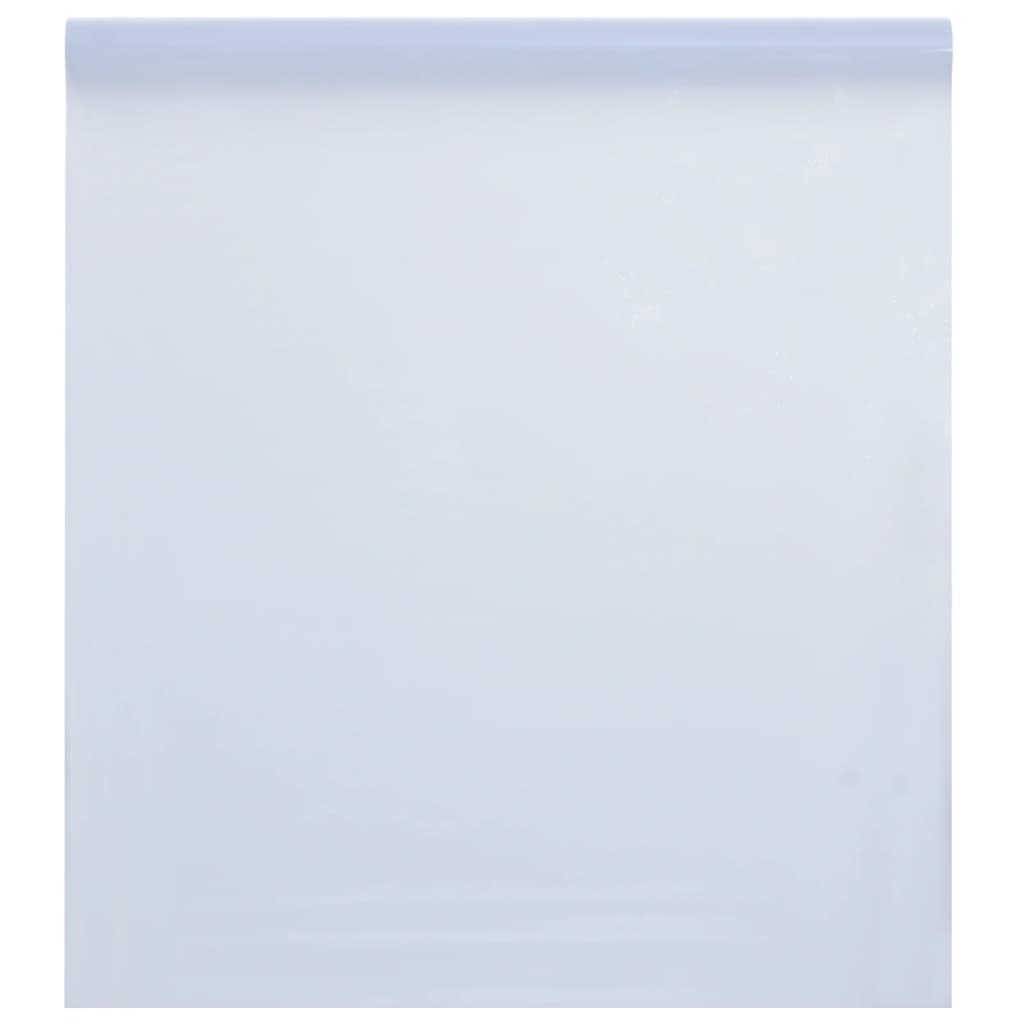 Window Film Static Frosted Transparent White 60x1000 cm PVC