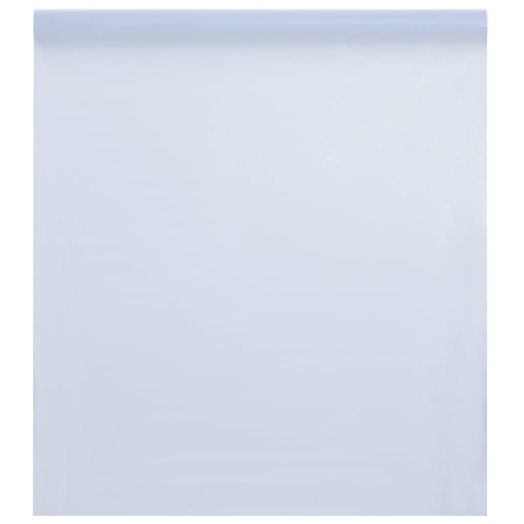 Window Film Static Frosted Transparent White 60x2000 cm PVC