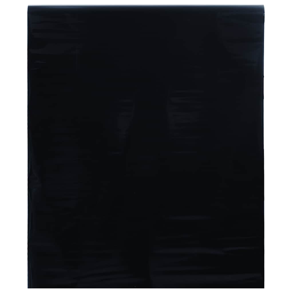 Window Film Static Frosted Black 60x1000 cm PVC