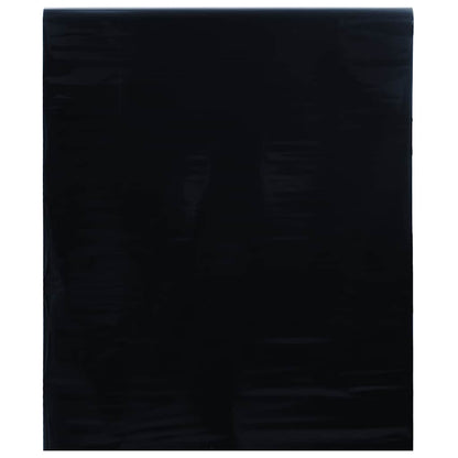 Window Film Static Frosted Black 60x1000 cm PVC