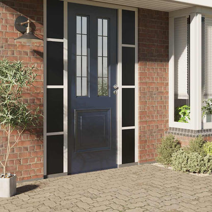 Window Film Static Frosted Black 60x1000 cm PVC