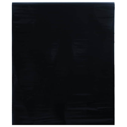 Window Film Static Frosted Black 90x1000 cm PVC