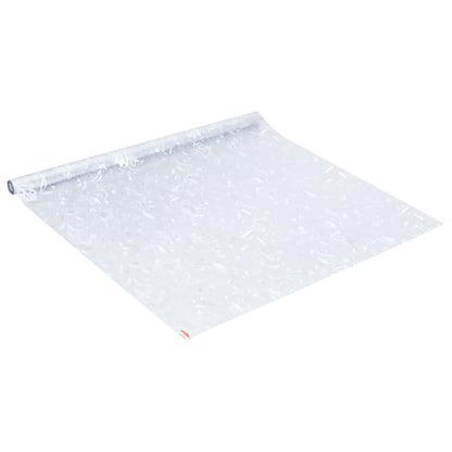 Window Film Frosted Flower Pattern 45x500 cm PVC