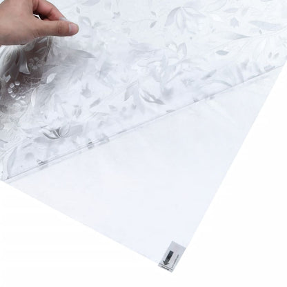Window Film Frosted Flower Pattern 45x500 cm PVC
