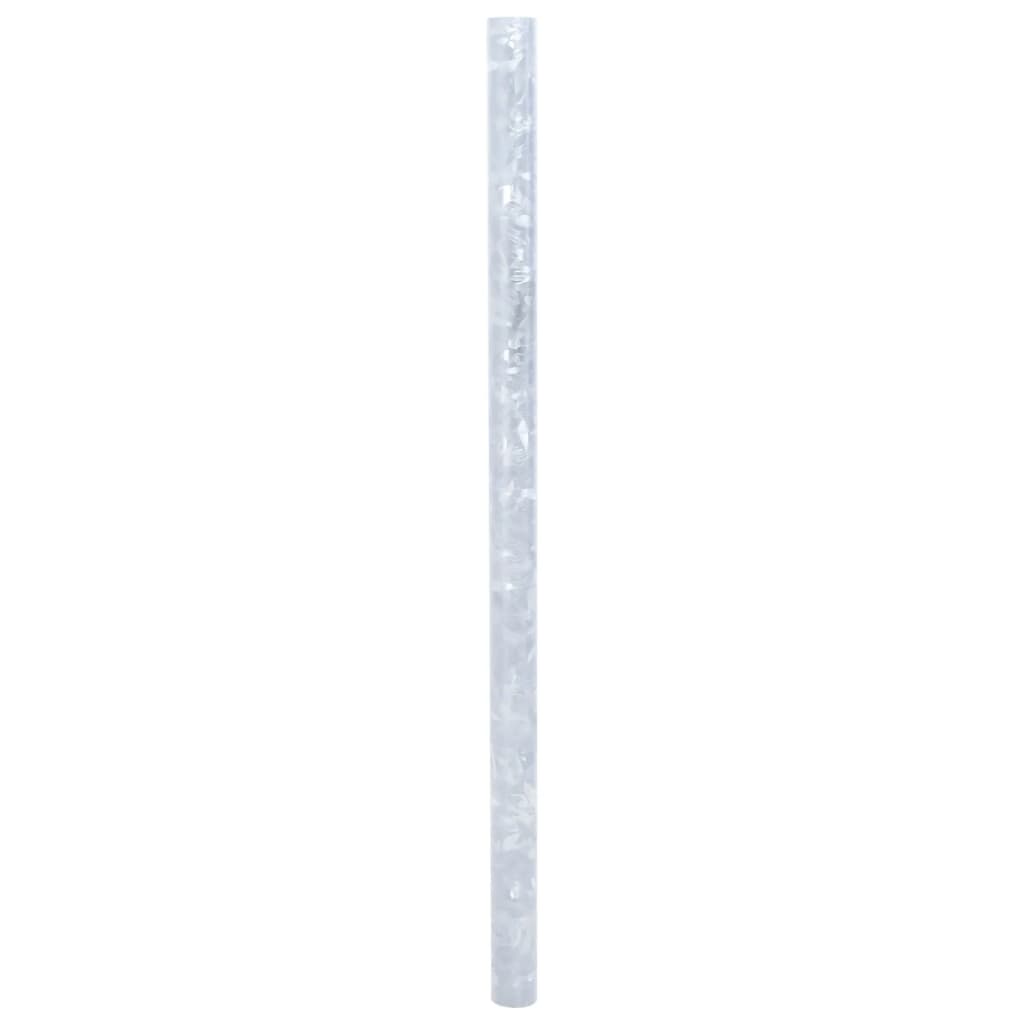 Window Film Frosted Flower Pattern 60x500 cm PVC