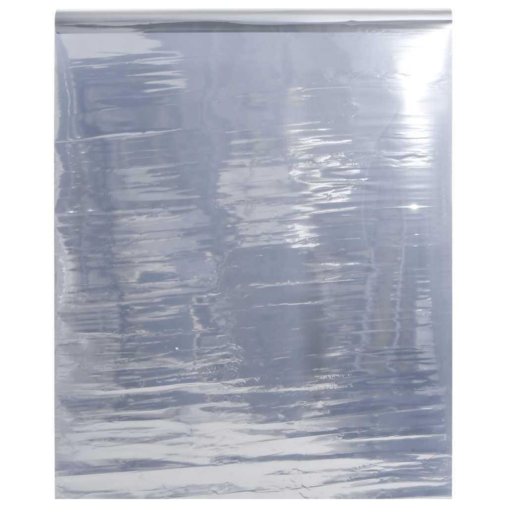Solar Film Static Reflective Effect Silver 45x500 cm PVC