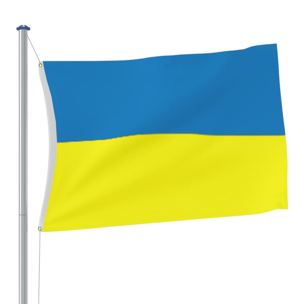 Ukraine Flag with Brass Grommets 90x150 cm