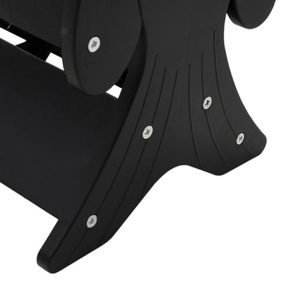 Fishing Rod Rack for 16 Rods Black