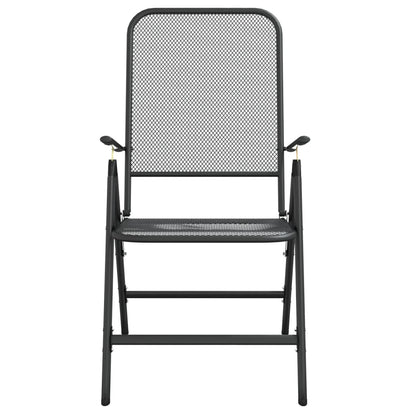Garden Dining Set | Anthracite | Expanded Metal Mesh with E-coating