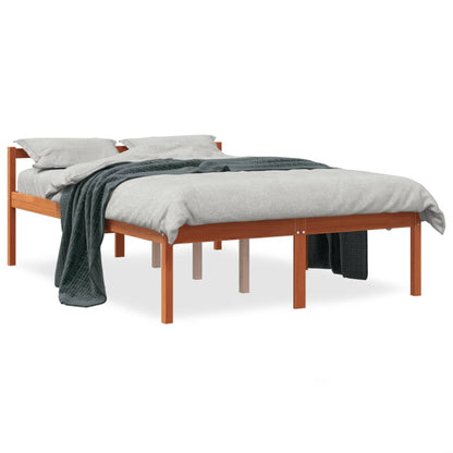 Senior Bed | Wax Brown | Solid pine wood, Plywood slats | Double
