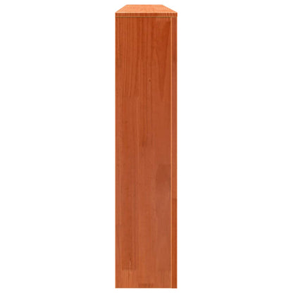Radiator Cover Wax Brown 169x19x84 cm Solid Wood Pine