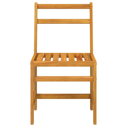 3 Piece Balcony Set Solid Wood Acacia