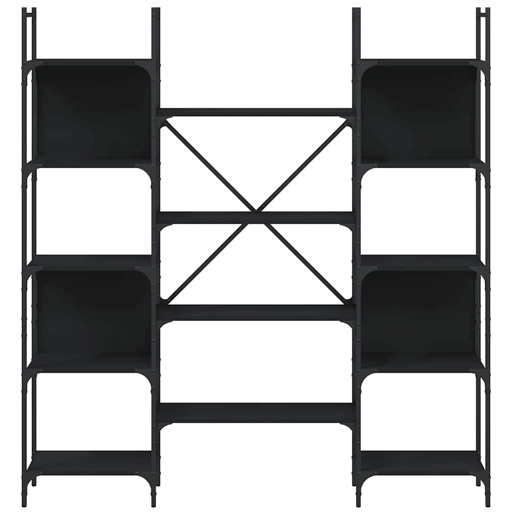 Bookshelf | Black | Engineered wood | Large | Bookshelf | Rectangular