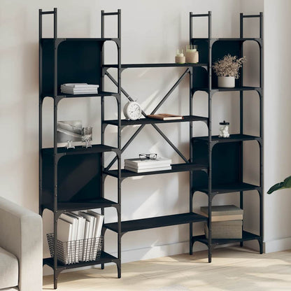 Bookshelf | Black | Engineered wood | Large | Bookshelf | Rectangular