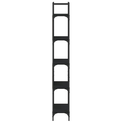 Bookshelf | Black | Engineered wood | Tall | Bookshelf | Rectangular