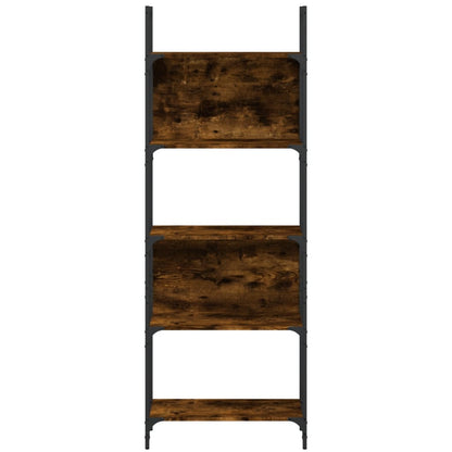 Bookshelf | Smoked Oak | Engineered wood | Tall | Bookshelf | Rectangular