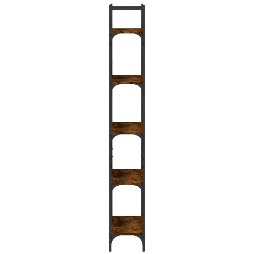 Bookshelf | Smoked Oak | Engineered wood | Tall | Bookshelf | Rectangular