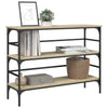 Console Table Sonoma Oak 100x32x75 cm Engineered Wood
