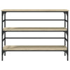 Console Table Sonoma Oak 100x32x75 cm Engineered Wood