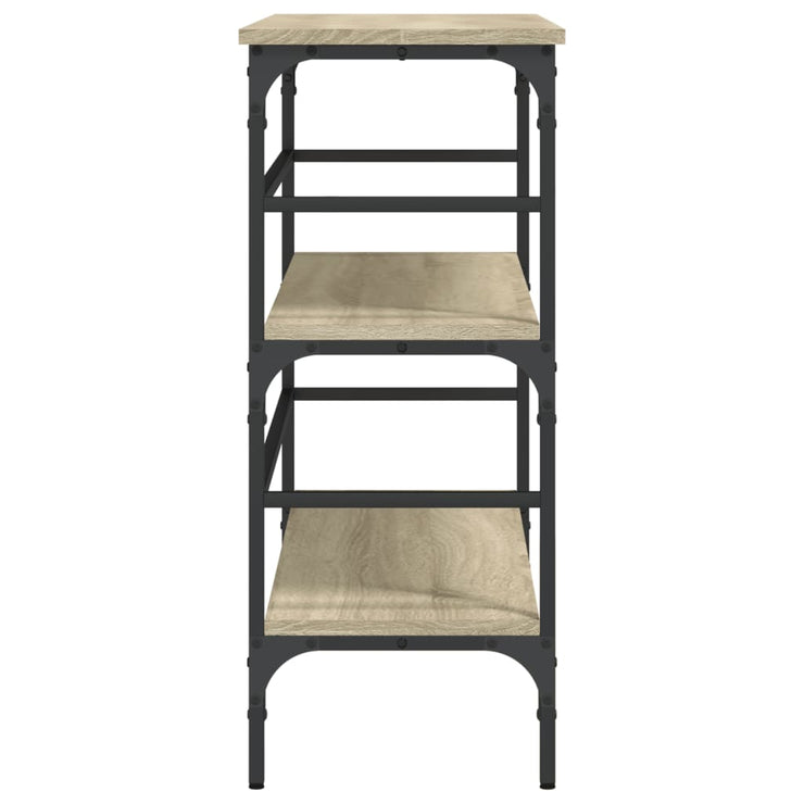 Console Table Sonoma Oak 100x32x75 cm Engineered Wood