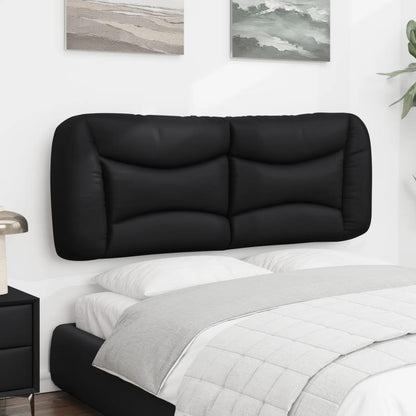 Headboard Cushion "Hvar" Black 53.9" Faux Leather