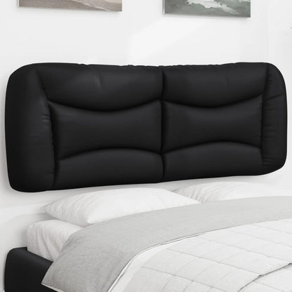 Headboard Cushion "Hvar" Black 53.9" Faux Leather