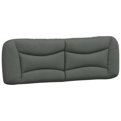 Headboard Cushion "Hvar" Dark Gray 60.2" Fabric