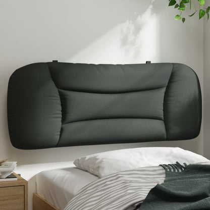 Headboard Cushion "Hvar" Dark Gray 39.4" Fabric