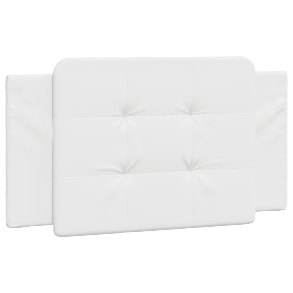 Headboard Cushion "Zadar" White 39.4" Faux Leather