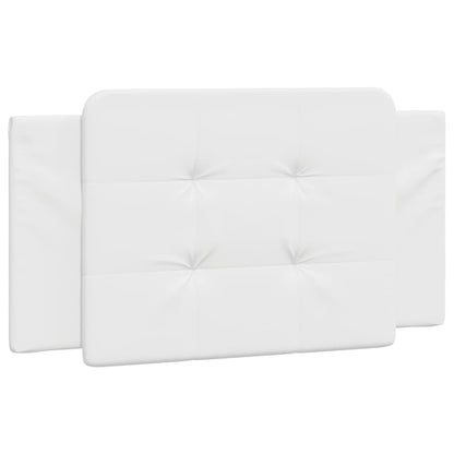 Headboard Cushion "Zadar" White 39.4" Faux Leather
