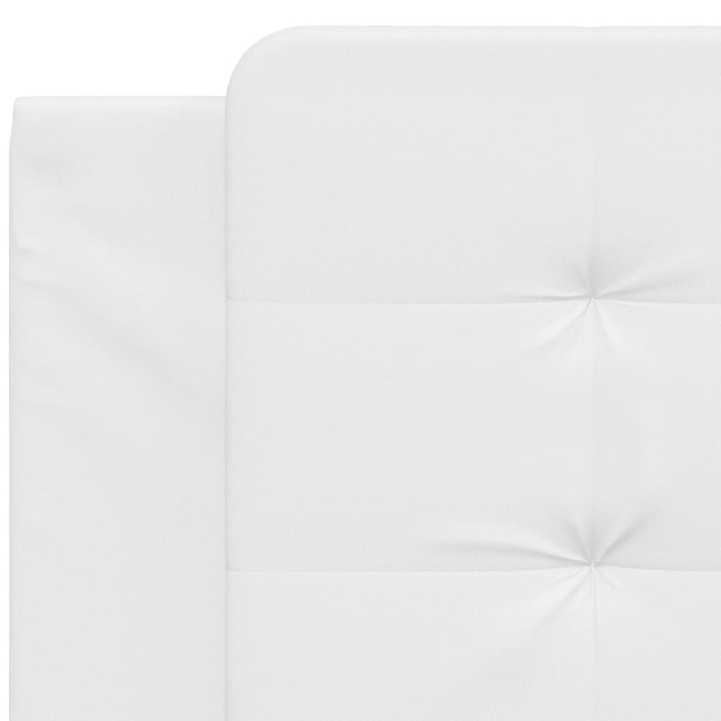 Headboard Cushion "Zadar" White 39.4" Faux Leather