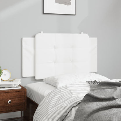 Headboard Cushion "Zadar" White 39.4" Faux Leather
