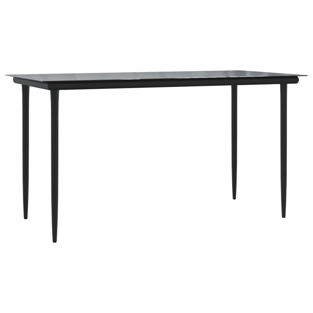 Garden Dining Set | Grey, Black, Dark Grey