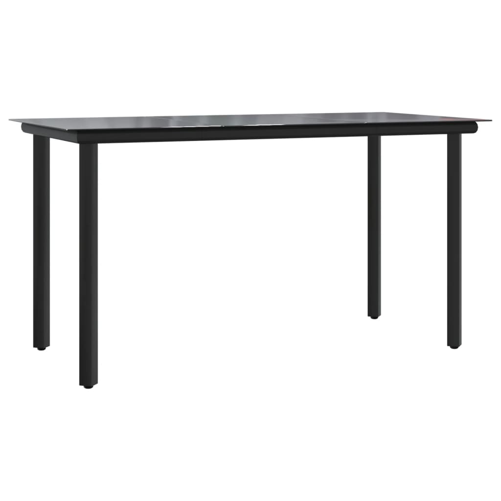 Garden Dining Set | Black and Grey
