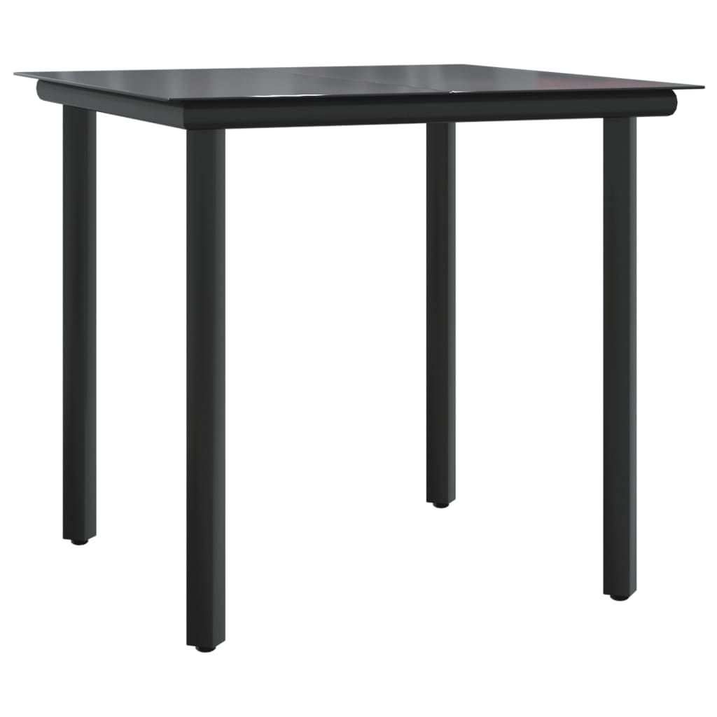 Garden Dining Set | Beige, Black, Cream white