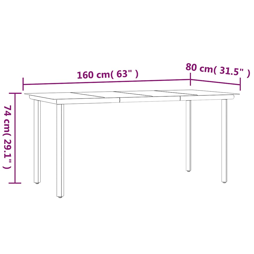 Garden Dining Set | Beige | PE Rattan | Standard | UV-resistant materials