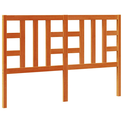 Headboard Wax Brown 150 cm Solid Wood Pine