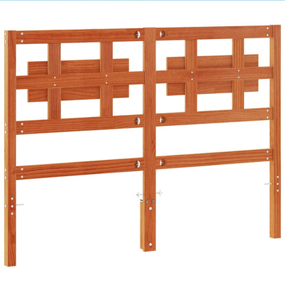Headboard | Wax Brown | Solid Pine Wood | 135 cm | Headboard