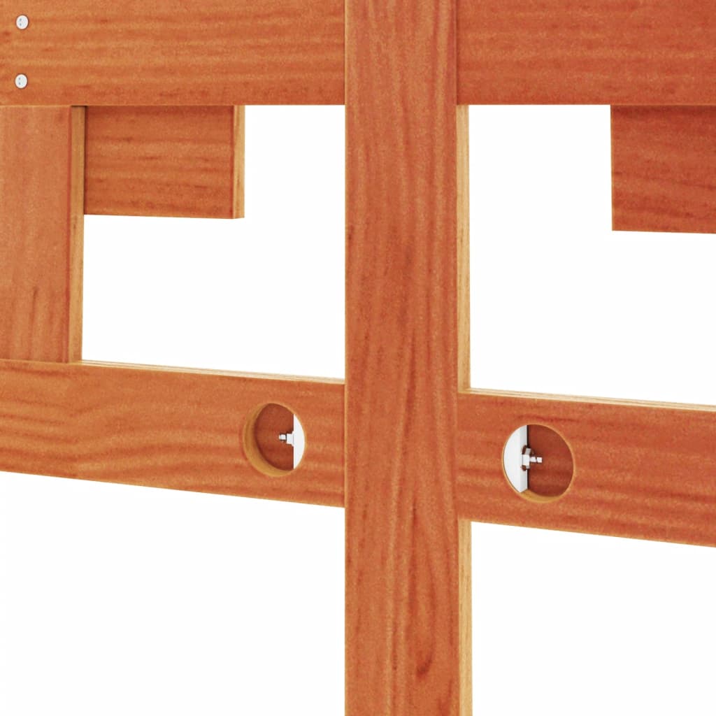 Headboard | Wax Brown | Solid Pine Wood | 135 cm | Headboard