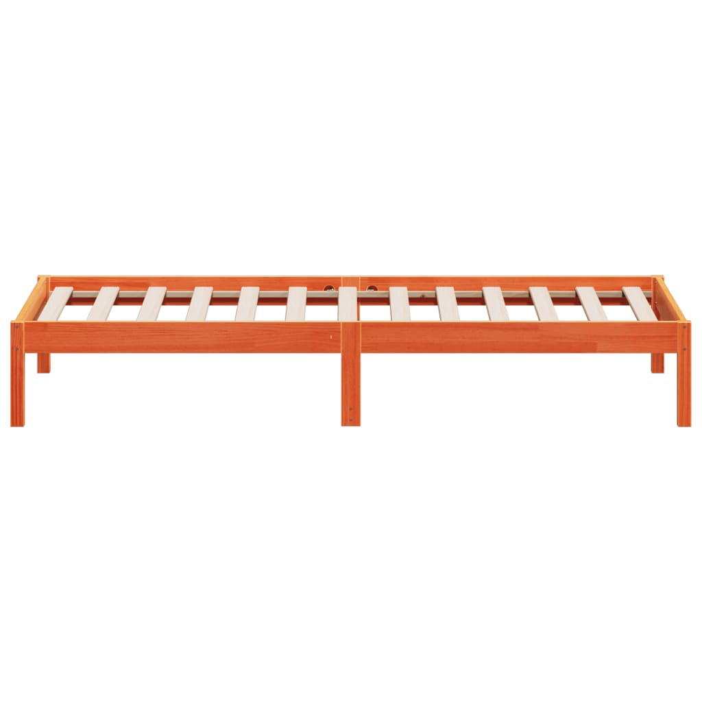 Day Bed | Wax brown | Solid pine wood | Single