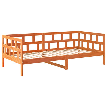 Day Bed | Wax brown | Solid pine wood | Single