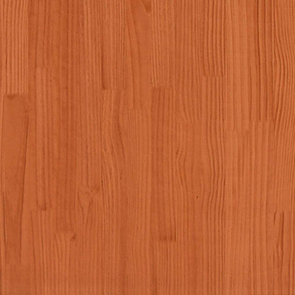 Day Bed | Wax brown | Solid pine wood | Single