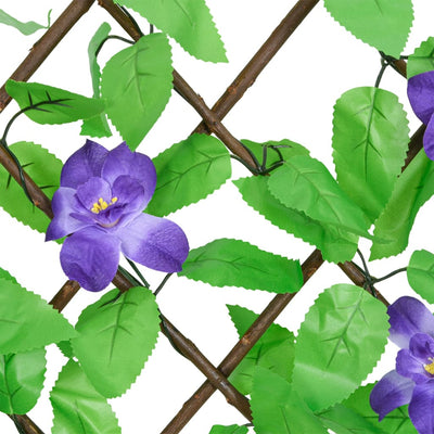  Artificial Ivy Trellis Expandable Green 180x20 cm