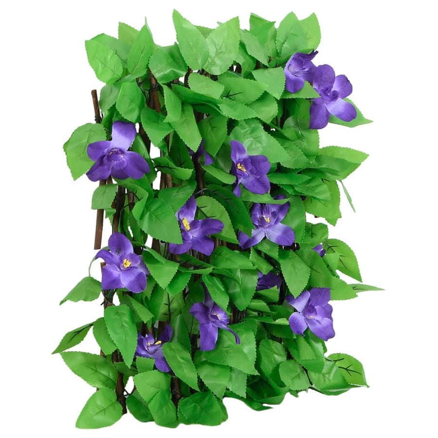  Artificial Ivy Trellis Expandable 5 pcs Green 180x20 cm